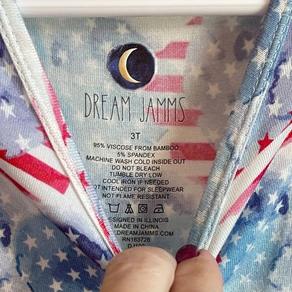 Dreamiere Young, Wild & Free Twirler Dress | Bamboo 3T American Flag | EACH - Picture 4 of 6